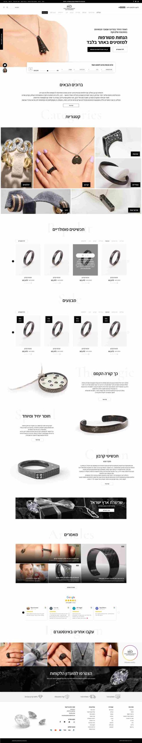 MD Fine Carbon Jewelry