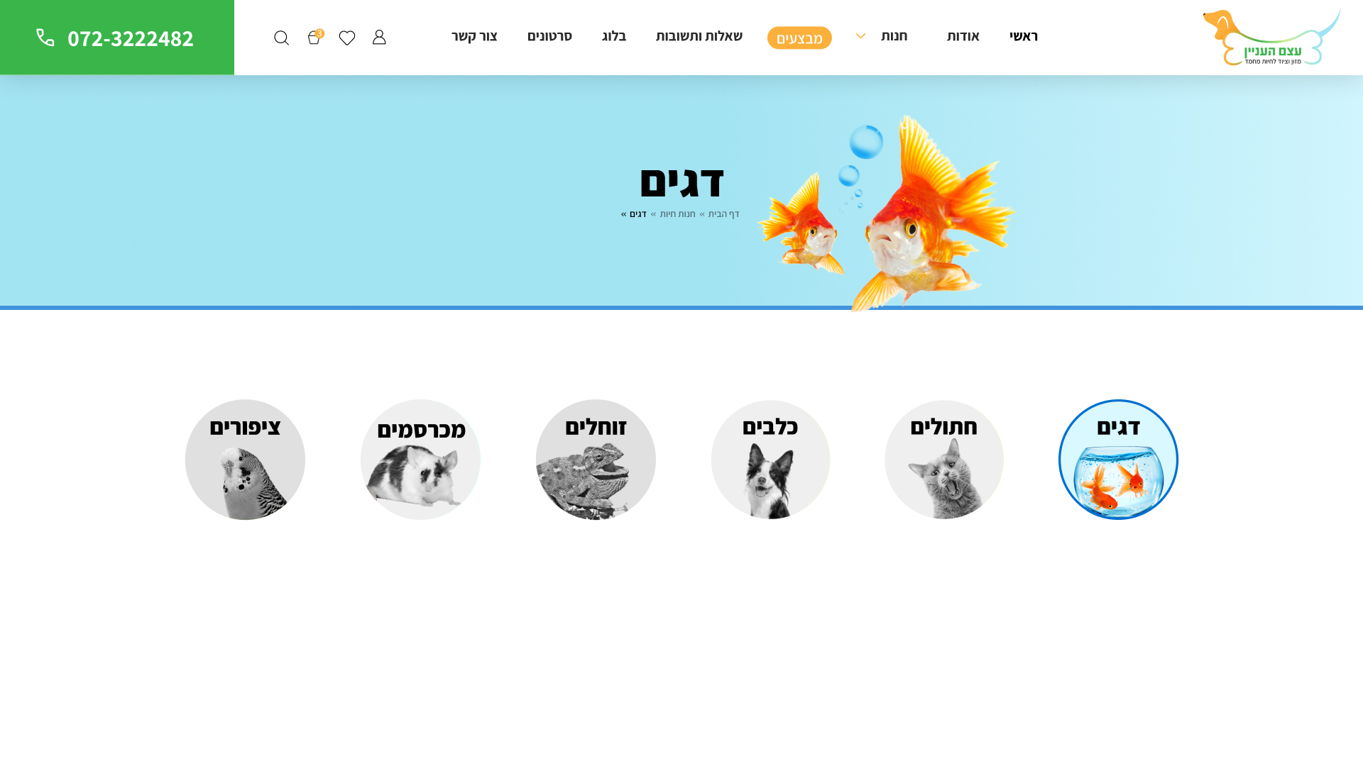 קטגוריה דגים